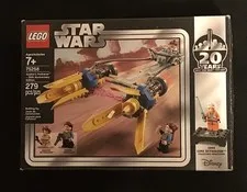 LEGO 75258 Empty Box Collectible Storage Art Display Star War Anakin Podracer 20