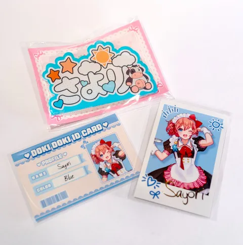 Sayori - Doki Doki Literature Club! Rare Moeku DDLC Korea Maid Cafe Merch -RARE
