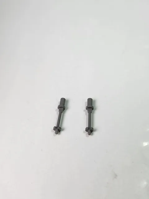 LEGO Ski Poles Grey Lot of 2 Skiing Winter Sports Holiday Mountain