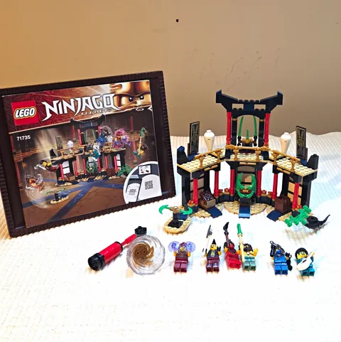 LEGO NINJAGO Legacy Tournament of Elements 71735 Complete w/ Instructions No Box