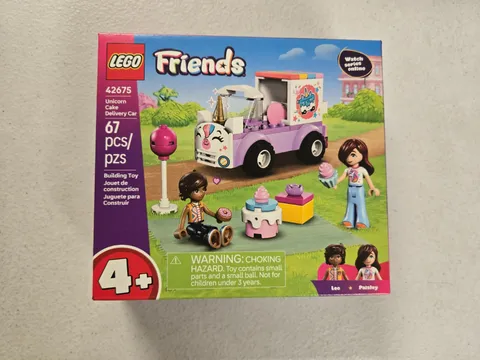 LEGO Friends 42675 Unicorn Cake Delivery Car Building Toy Kid Gift Brand New *SC