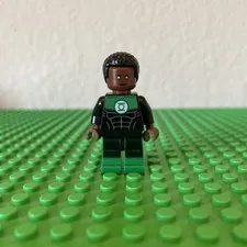 LEGO DC Super Heroes Green Lantern John Stewart Minifigure SH428 Rare 2017