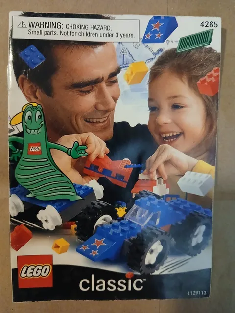 Vintage LEGO Classic 4285 Instruction Manual Booklet 1999