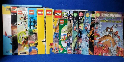LEGO Magazine Catalog Comic Lot of 14 Bionicle Club Creator Star Wars 2004-2008