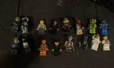 LEGO Minifigures Mixed Lot of 12 Plastic Minifigure Figures Age 4+