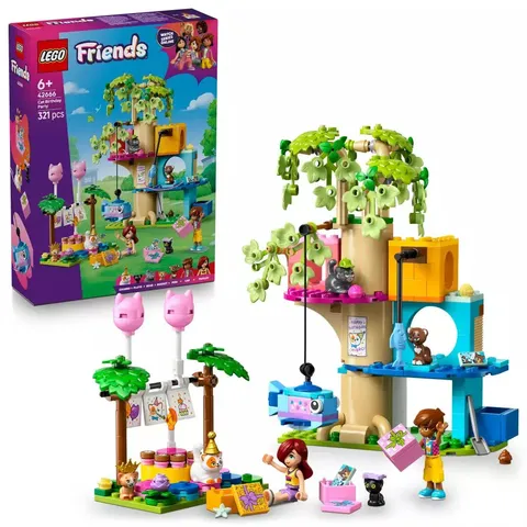 LEGO Friends Kocie przyjęcie urodzinowe i domek na drzewie 42666 LEGO