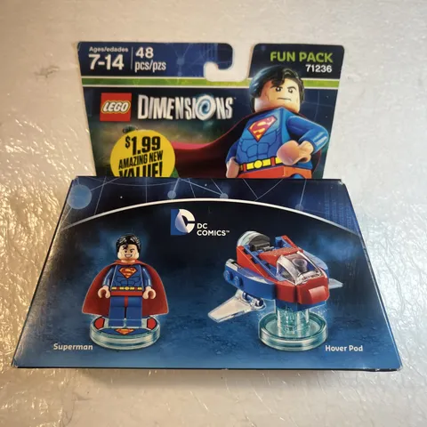 LEGO DIMENSIONS: Superman Fun Pack 71236 New Factory Sealed Box
