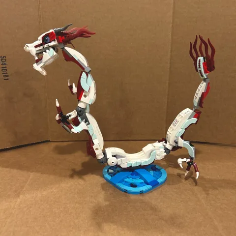 LEGO Dragon Shang-Chi Complete Build