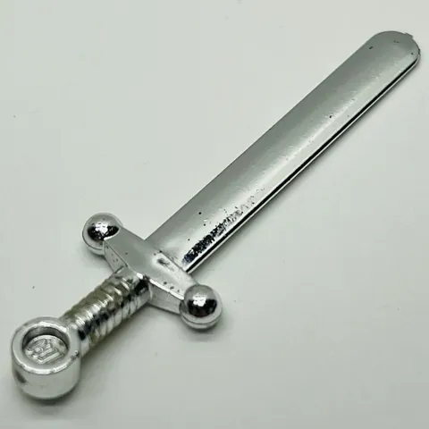 LEGO® Chrome Silver Greatsword (71014) Minifigure Knight Sword Blade Castle #59