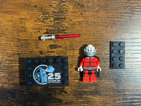 LEGO Darth Malak Minifigure From Set 75379 25 Years Star Wars Sith - Free Shippi