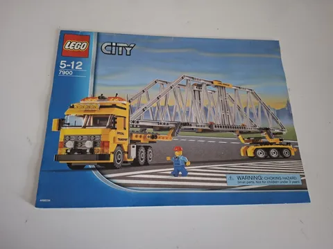 Lego City - 7900 Heavy Loader   Instruction Manual