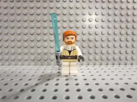 Lego Star Wars Obi-Wan Kenobi Clone Wars Large Eyes Minifigure sw0197