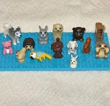 Genuine LEGO Animal Lot 14 Dog Husky Rabbit Bear Parrot Sloth Mixed Figures