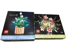 LEGO Botanicals Magnolia Branches (11510) LEGO Peace Lily 11504 2 Legos Sets NEW