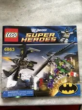 LEGO Super Heroes #6863 DC Universe Super Heroes *INSTRUCTION MANUAL ONLY*