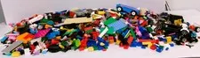 LEGO - bulk over 12 pounds genuine including wheels, baseplates + body parts