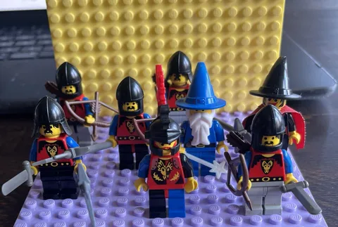 Lego Castle Dragon Knights Witch Wizard Lot Rare Minifigures See Description