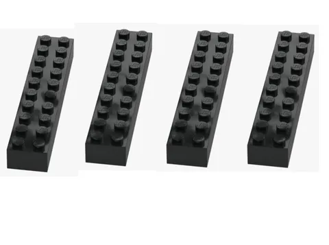 LEGO ® 4x brick 2x10 black 92538 brick 4617860 spare parts building blocks