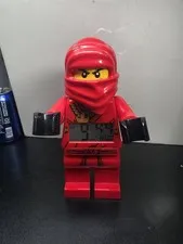 LEGO NINJAGO Red Ninja Minifigure Digital Alarm Clock, 1-Piece, Ages 6+