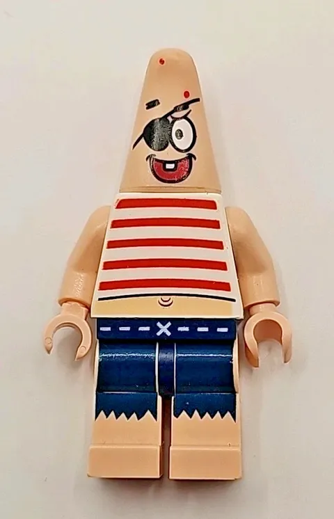 Lego Spongebob SquarePants Pirate Patrick Minifigure bob033 - Fast Shipping 