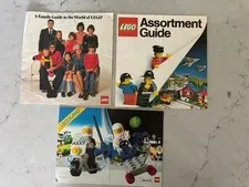 Vintage LEGO Building Book 1970s Rare Original Owner Family guide Assortment