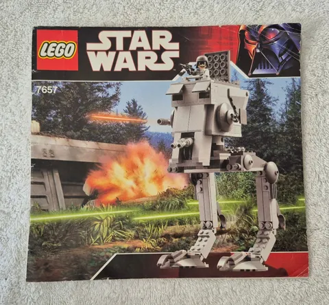 Lego Star Wars INSTRUCTION MANUAL ONLY # 7657 AT-ST