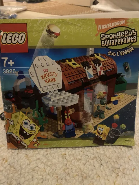 LEGO SpongeBob SquarePants The Krusty Krab 3825 Set 209 Pieces Ages 7+ Box