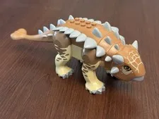 LEGO Jurassic World Ankylosaurus Dinosaur Brown Tan Set 75941 Figure Only Dino