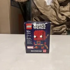 LEGO BrickHeadz Iron Spider-Man 40670 SEALED DAMAGED BOX