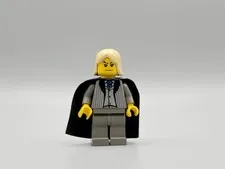 LEGO® Minifig hp018 - Lucius Malfoy - Dark Gray Suit Torso