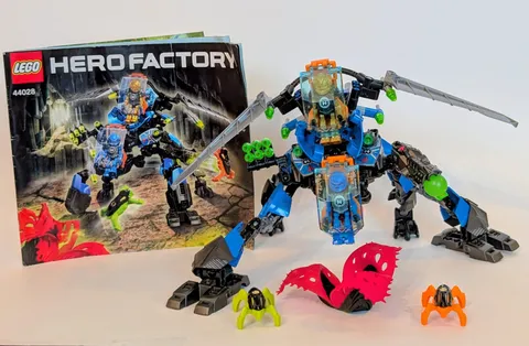 LEGO #44028 Hero Factory Surge & Rocka Combat Machine, 100% Complete W/ Inst.