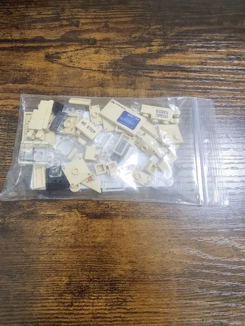 Lego BrickDesigners Printed Parts Pack Only For Cougar MRAP 6X6