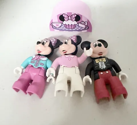 Minnie & Mickey Mouse LEGO Duplo for Lego Disney Figures 