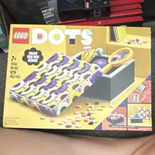 LEGO DOTS Big Box Storage 41960 Desk Organizer Set, 479 pcs Brick Separator