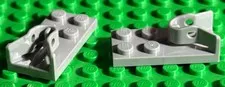 Lot of 2 LEGO Vehicle Base with Suspension Mountings Part 69963