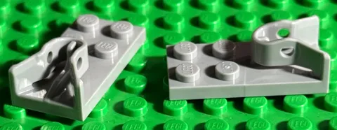 Lot of 2 LEGO Vehicle Base with Suspension Mountings Part 69963