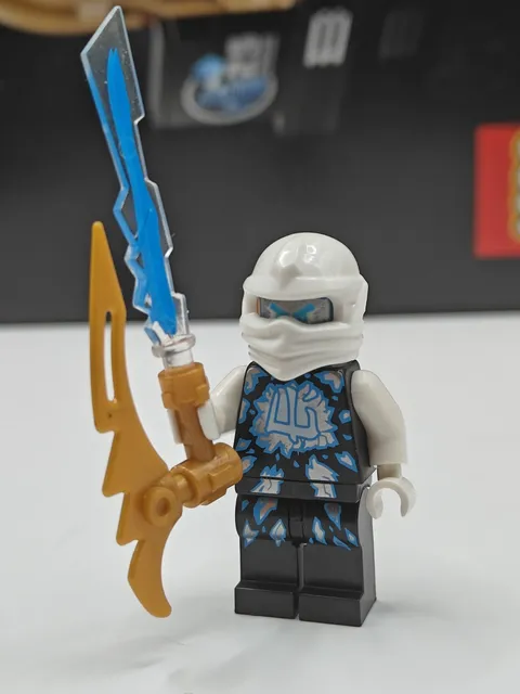 NEW Ninjago Airjitzu Zane Custom Lego Minifigure 70742 Possession