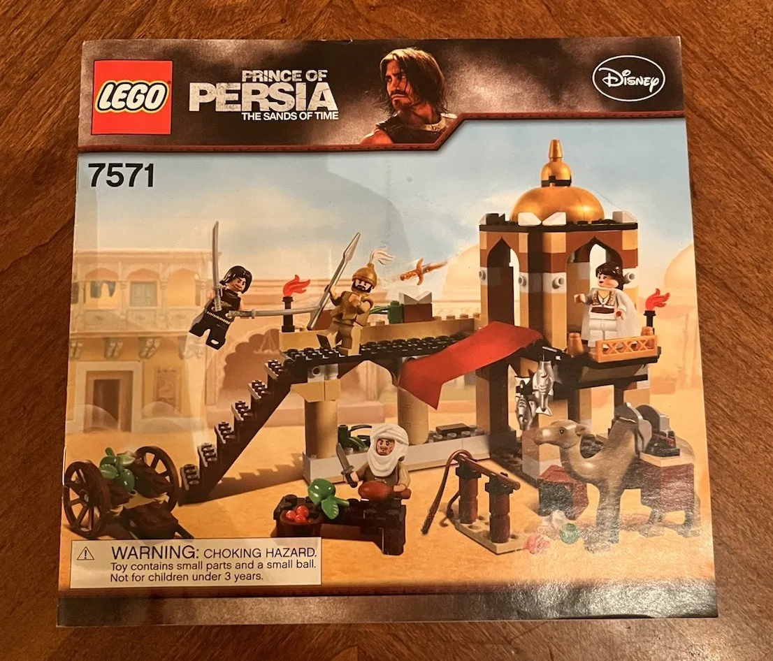 LEGO Prince of Persia 7571 The Fight for the Dagger Instructions Book