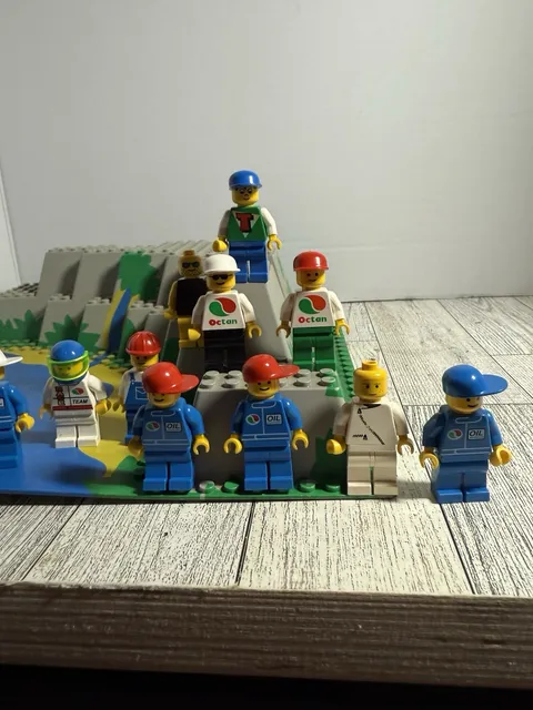 Lego Racecar Driver Octan Speed Champions 11 Mini-Figures Lot *Read Description*