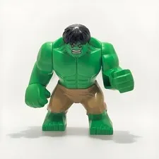 LEGO Hulk Minifigure Green Brown Pants Exclusive SH013
