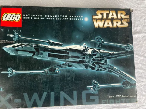 LEGO Star Wars 7191 X-WING FIGHTER w /Box & Instructions  Pre-Owned; some fading