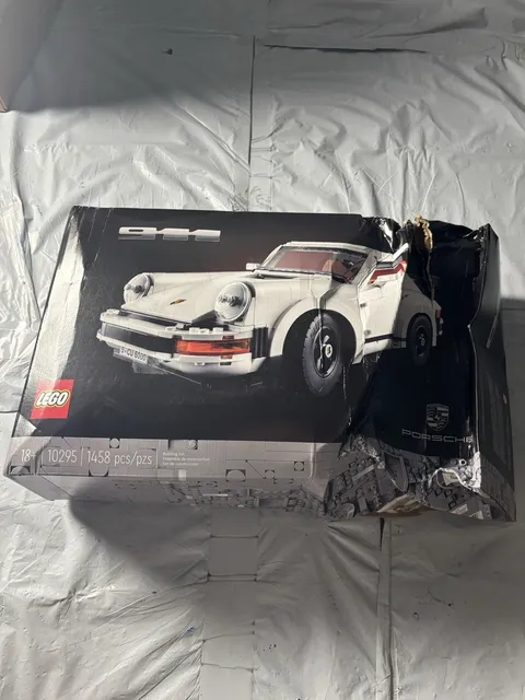 LEGO Icons: Porsche 911 (10295) Sealed, Complete With Damaged Box