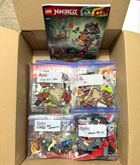 LEGO NINJAGO 70626 Dawn of Iron Doom 100% Complete + Box/Instructions FREE SHIP