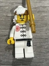 LEGO TEEN WU + STAFF minifigure NINJAGO visual dictionary njo555 njo0555 figure
