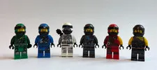 Lego Ninjago Hunted Minifigures lot 6 Kai Jay Zane Cole 70655 nya lloyd retired