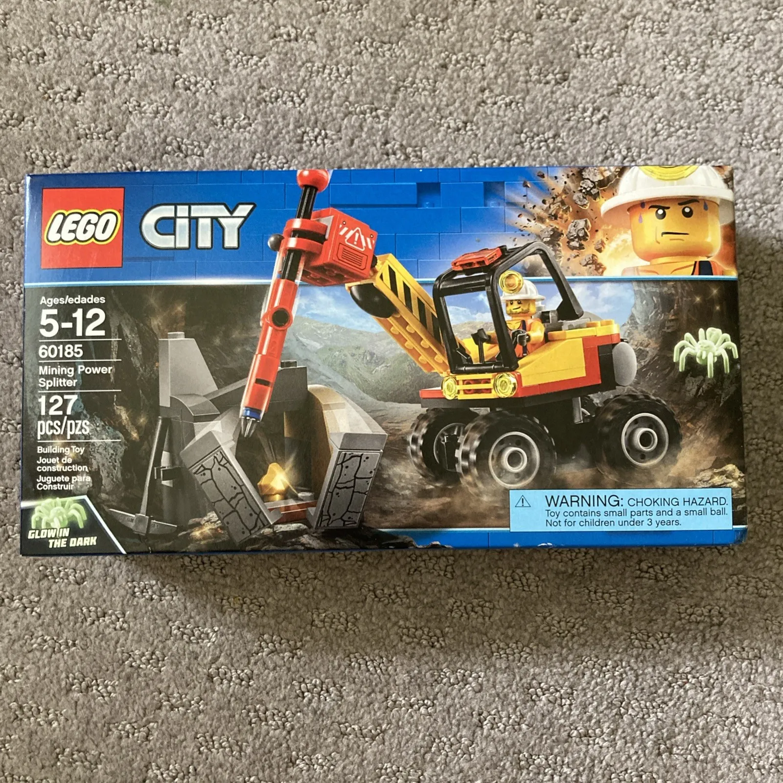 LEGO City: Mining Power Splitter (60185) NIB New In Box Unopened Sealed