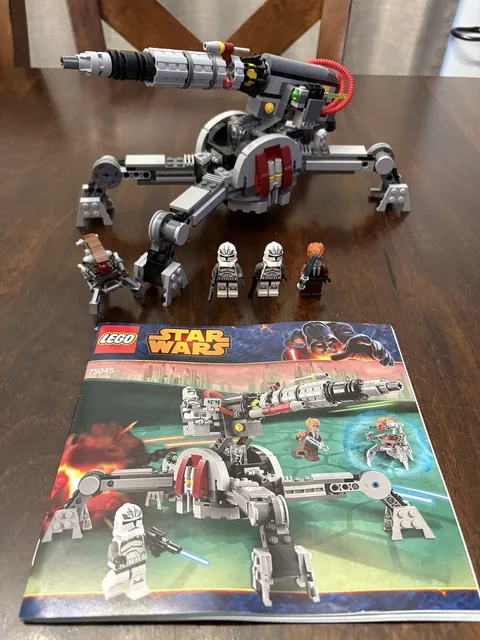 LEGO Star Wars: Republic AV-7 Anti-Vehicle Cannon (75045)- 100% w/ Minis/Manual