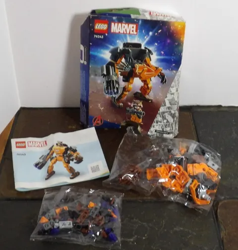 Lego Marvel Avengers Rocket Mech Armor