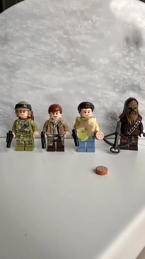 LEGO Star Wars 75094 Minifigures Only, Princess Leia SW0643 With Original Cape
