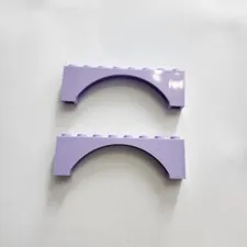 LEGO Lavender Arch 1 x 8 x 2 Brick Piece 40296